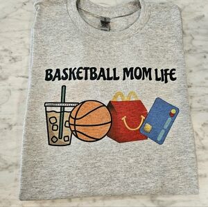 Basketball mom shirt sport mama cute